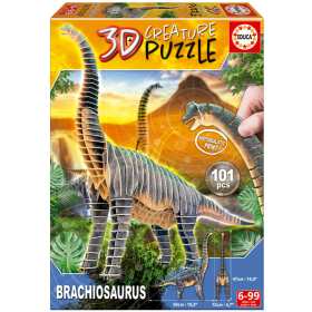 Puzzle 3D Brachiosaurus Creature 101 Pzs
