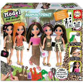 My Model Doll Design Animal Print