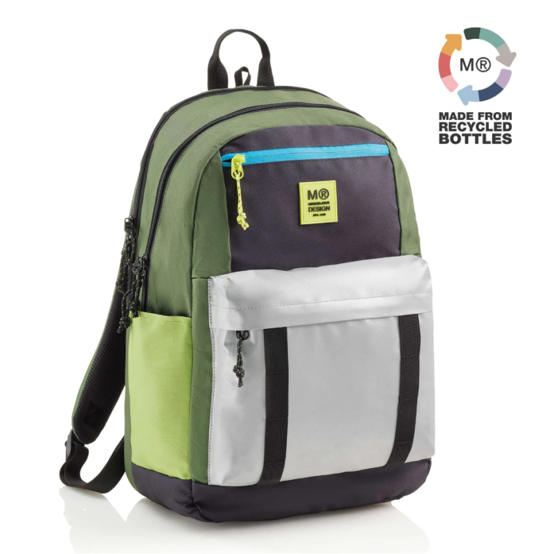 Mochila Triple Amsterdam Rider Verde