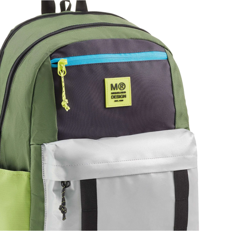 Mochila Triple Amsterdam Rider Verde