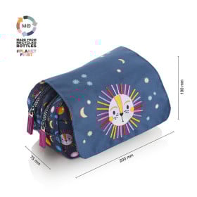 Portatodo Doble con Tapa Rey de la Jungla 2