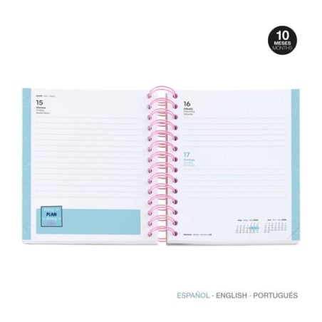 Agenda Escolar Silver Panda 2025-2026