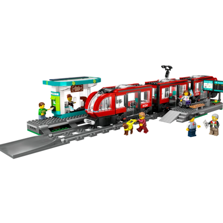 LEGO City Tranvía Y Estación Del Centro