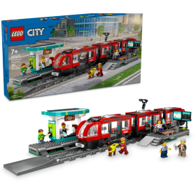 LEGO City Tranvía Y Estación Del Centro