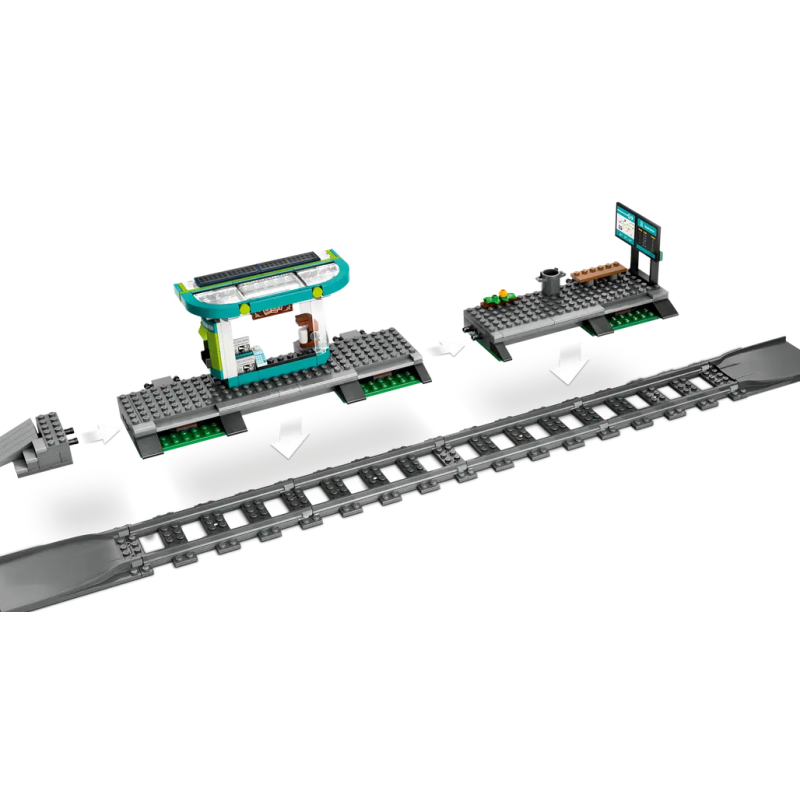 LEGO City Tranvía Y Estación Del Centro