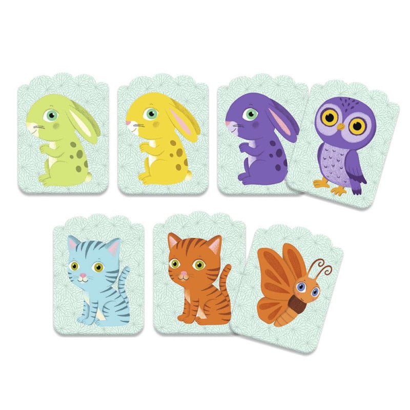 Little Match Colores y Formas Djeco