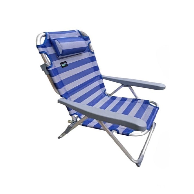 Silla Aluminio 4 Posiciones Marbella