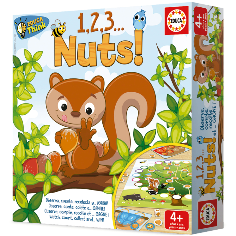 1, 2, 3 Nuts