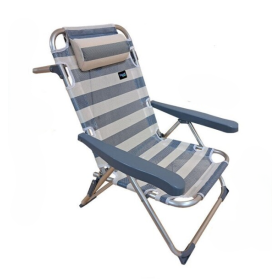 Silla Aluminio Marbella Textilene 4 Posiciones