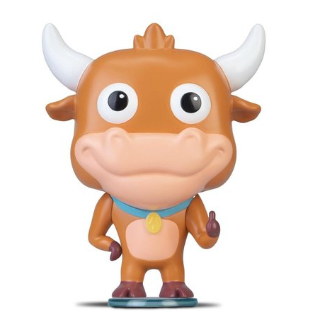 Grand Prix Figura De Vinilo Vaquilla