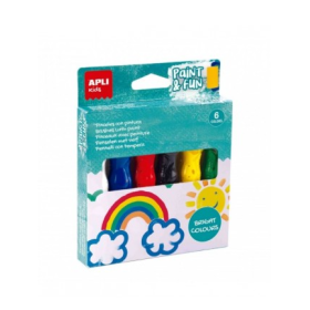 Temperas Colores Brillantes 14 Ml 6 Ud Apli