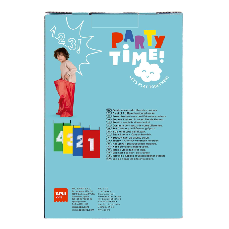 Carrera De Sacos De Apli