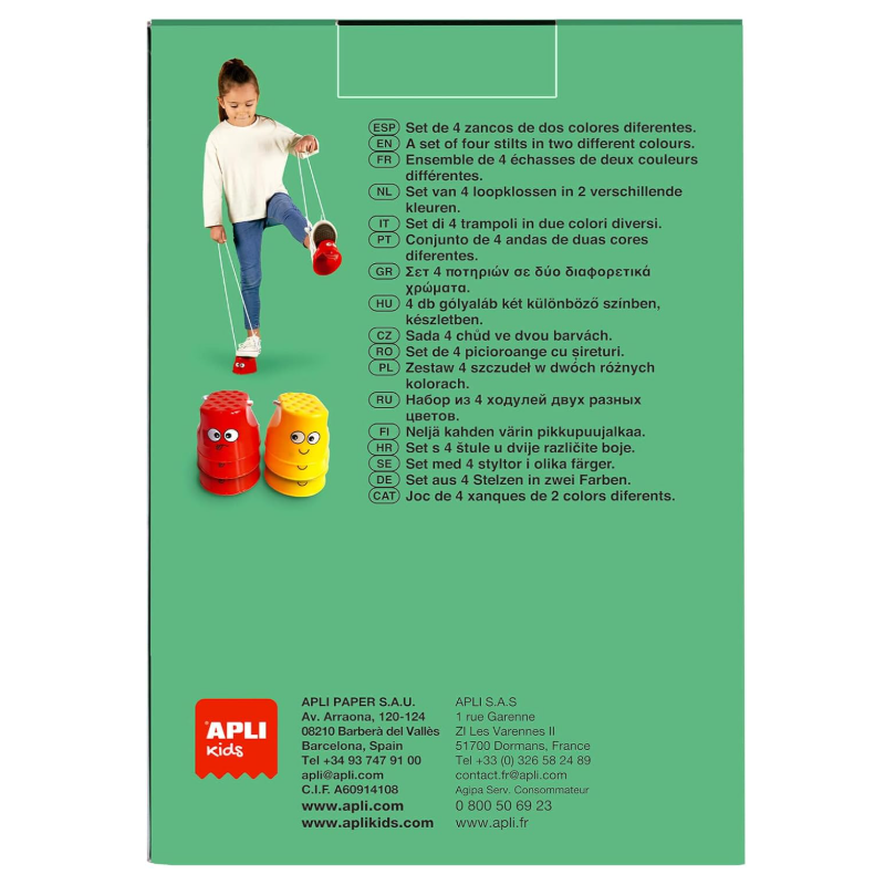 Zancos Con Cordón De Apli