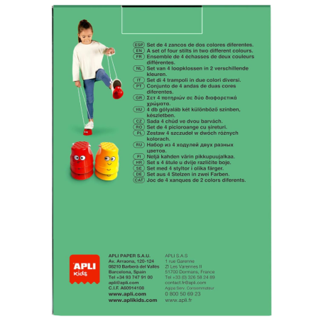 Zancos Con Cordón De Apli