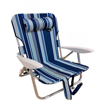 Tumbona Aluminio Baja Polyester 600D