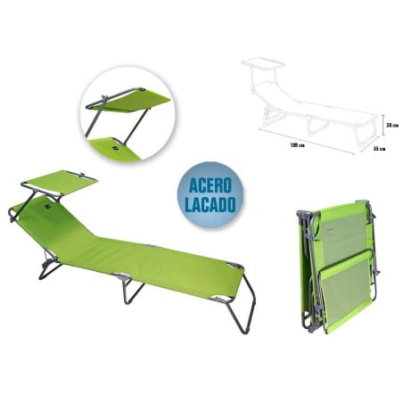 Tumbona Acero Torremolinos Oxford C/3 Pos