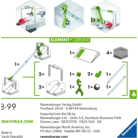 Gravitrax Element Zipline