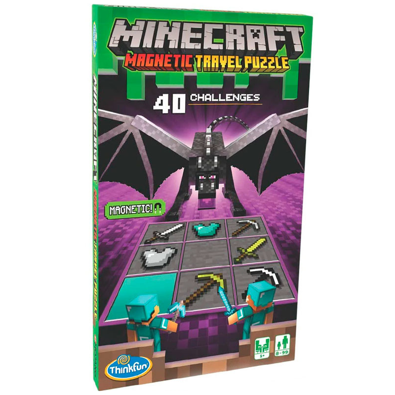 Minecraft Puzzle Magnetico De Viaje de Ravensburger