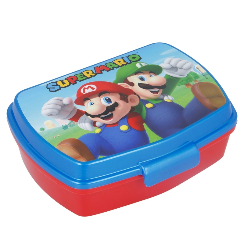 Sandwichera Rectangular Super Mario De Stor