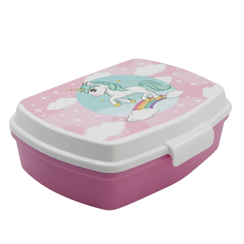 Sandwichera Rectangular Unicornio De Stor