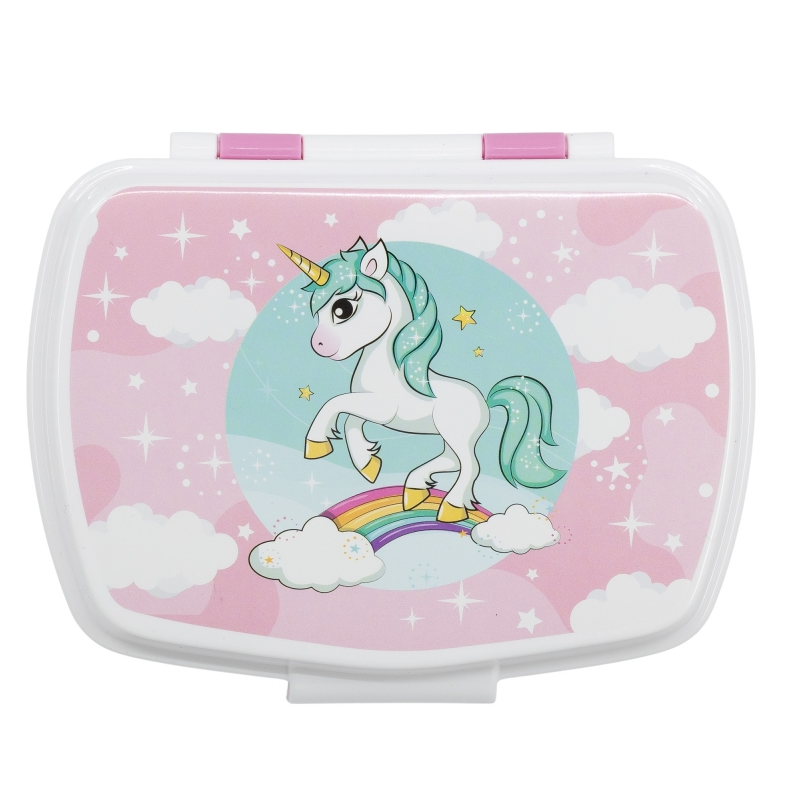 Sandwichera Rectangular Unicornio