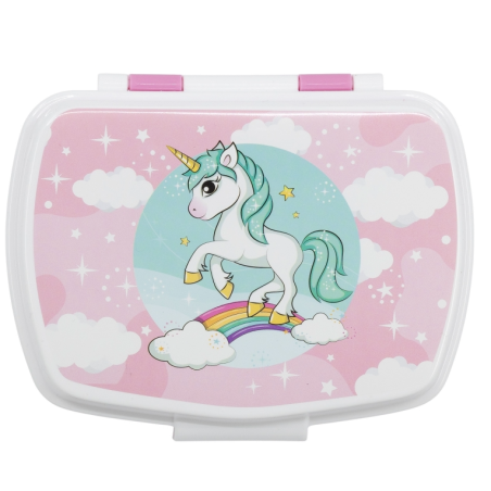 Sandwichera Rectangular Unicornio