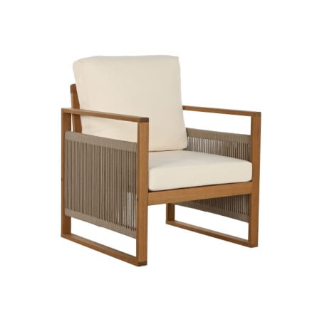 Set Sofá Cuerdas 4 Piezas con Mesa 182x72x80 cm