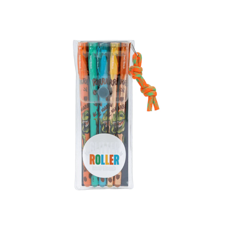 Dino World Set Rollers De Gel