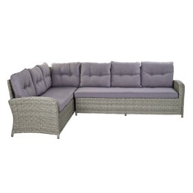 Sofá Set 4 Ratan Sintético 267x204x90 2