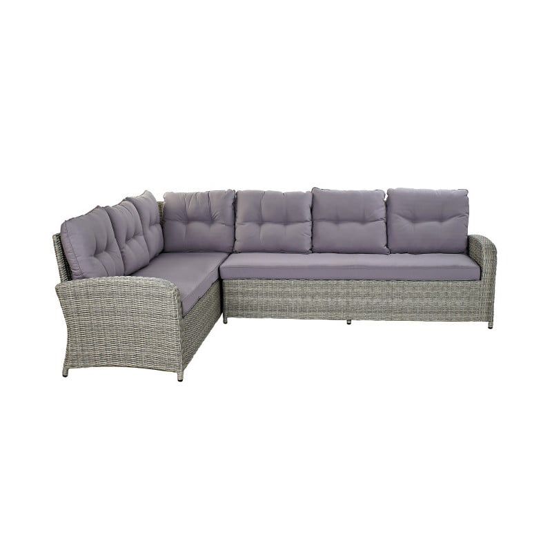 Sofá Set 4 Ratan Sintético 267x204x90