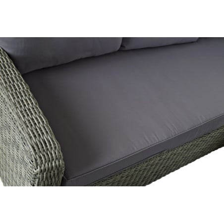 Sofá Set 4 Ratan Sintético 267x204x90