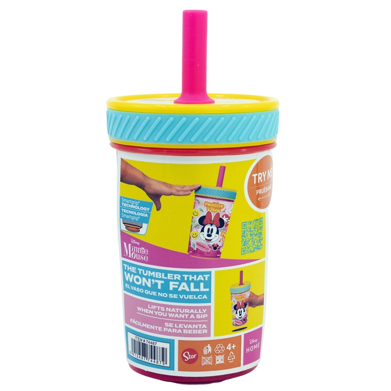 Vaso Antivuelco Minnie 370 ML