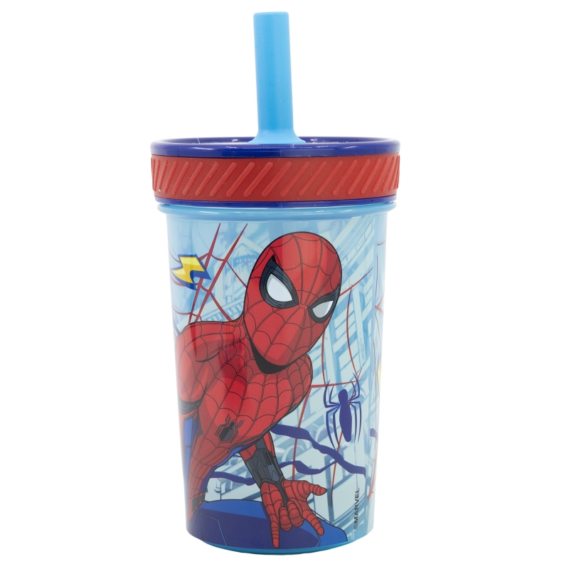 Vaso Antivuelco Spiderman 370 ML De Stor