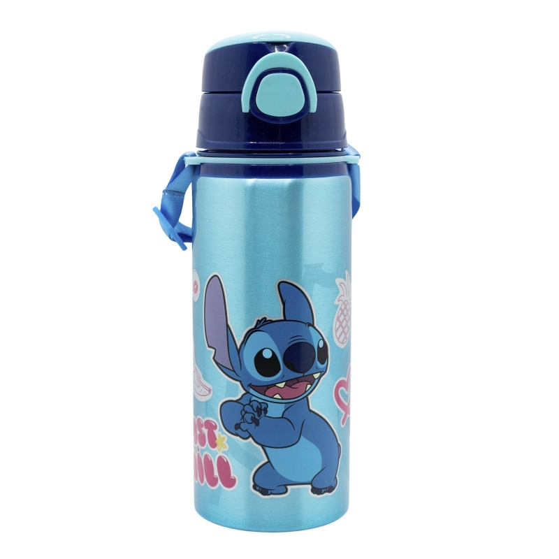 Botella Pop Up Aluminio Stitch 730 ML De Stor