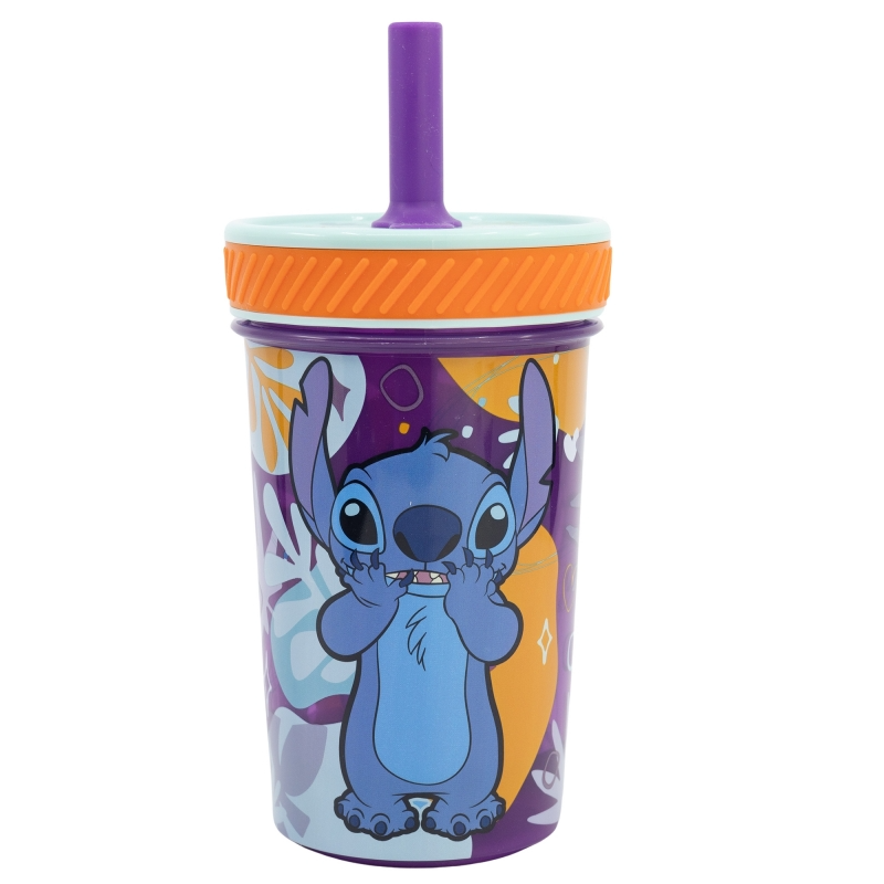 Vaso Antivuelco Stitch Aloha 370 ML