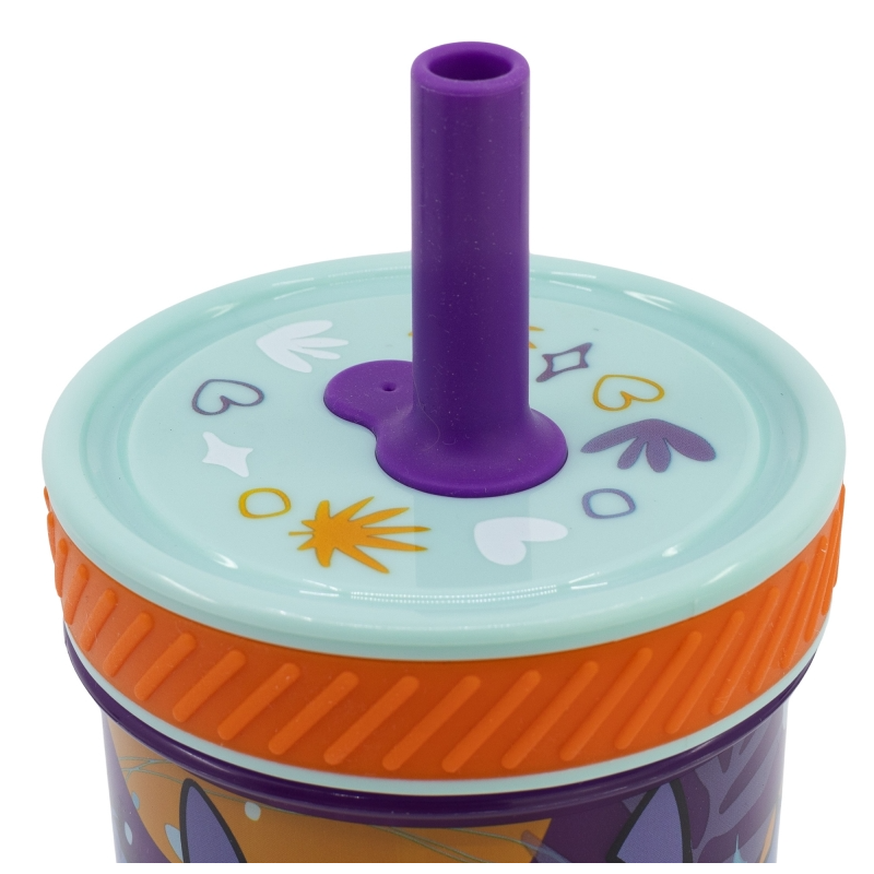Vaso Antivuelco Stitch Aloha 370 ML