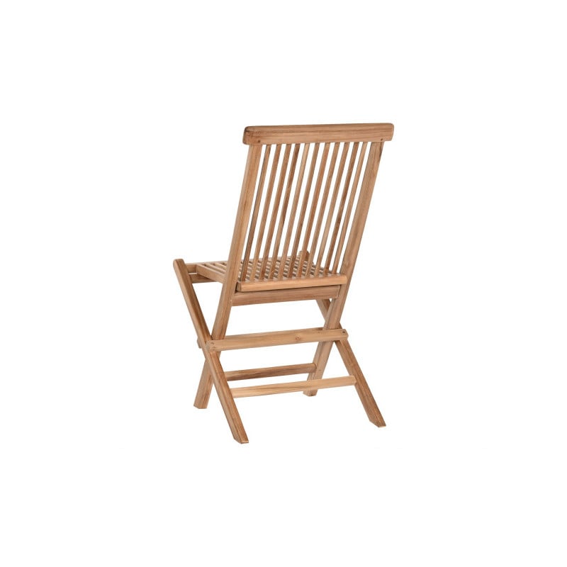 Set de Comedor Exterior 5 piezas en Teca Plegable