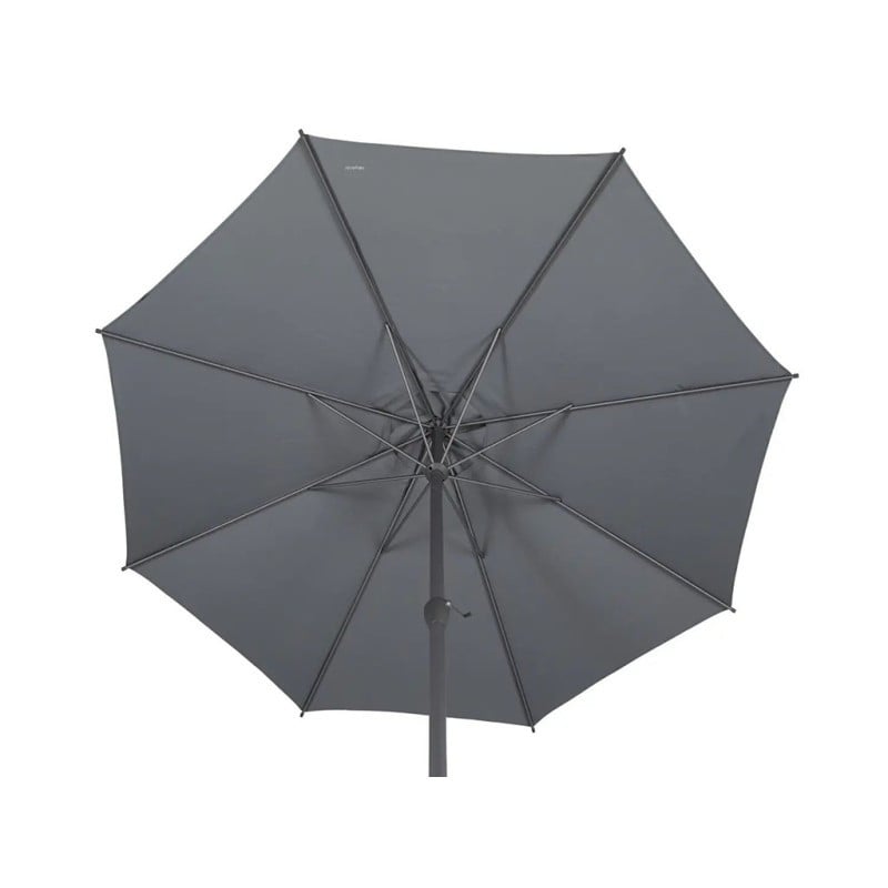 Parasol Recto Inclinable Loompa Pizarra 3 m