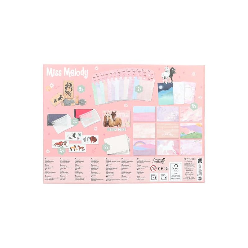 Miss Melody Juego De Sellos