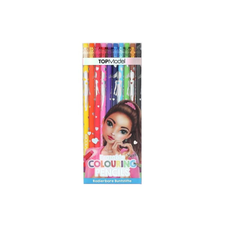 TopModel Lápices De Colores Borrables