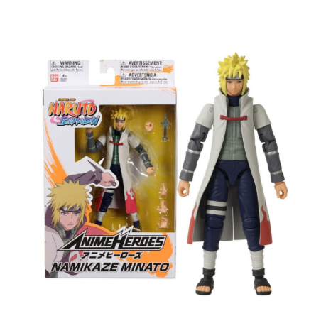 Anime Heroes Namikaze Minato De Bandai