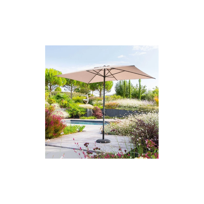 Parasol Loompa 3x2 m Taupe