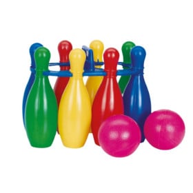 Super Bolera 8 Bolos + 2 Pelotas