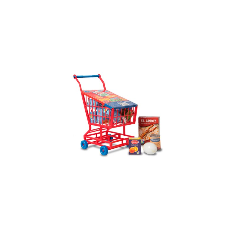 Set Carrito Con Mini Comiditas
