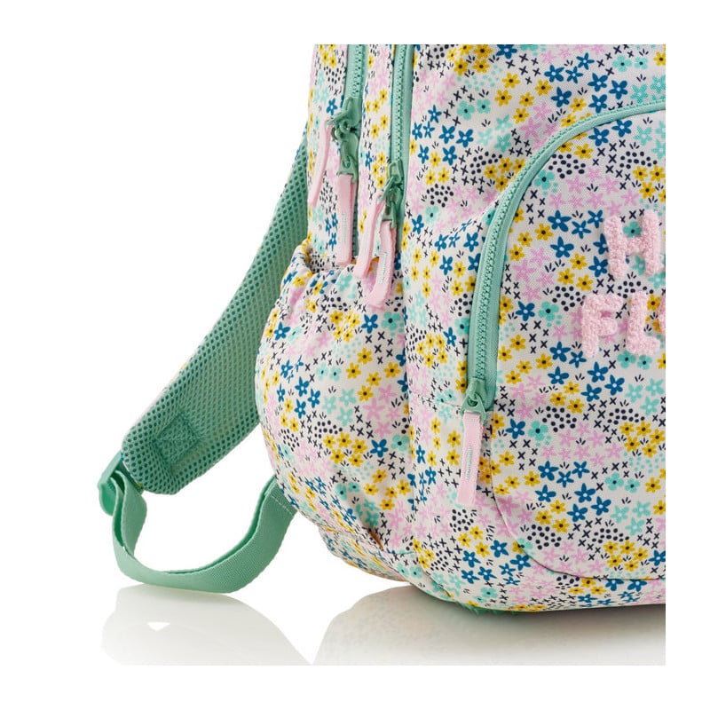 Mochila Triple Oslo Happy Flower