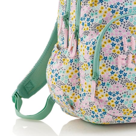 Mochila Triple Oslo Happy Flower