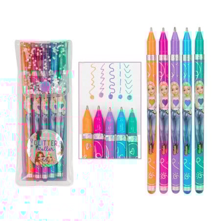 TopModel Rollers De Gel Con Purpurina