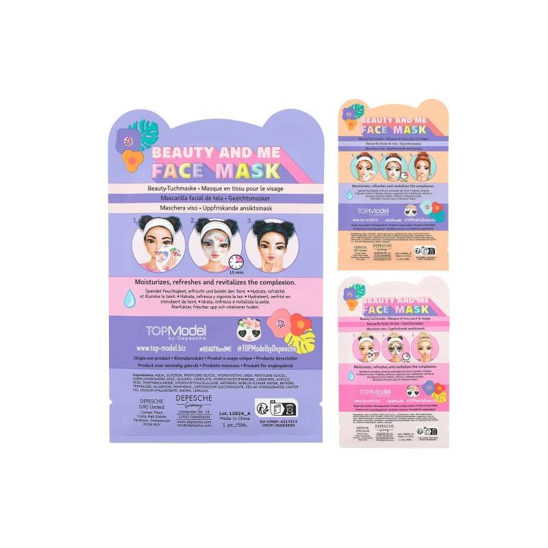 TopModel Mascarilla Facial Animal Beauty Surtido