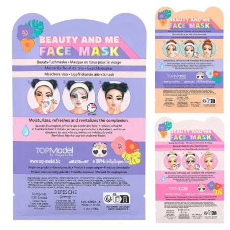 TopModel Mascarilla Facial Animal Beauty Surtido