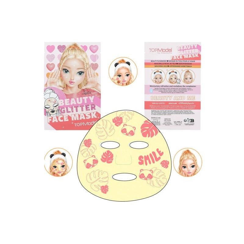 TopModel Mascarilla Facial Purpurina